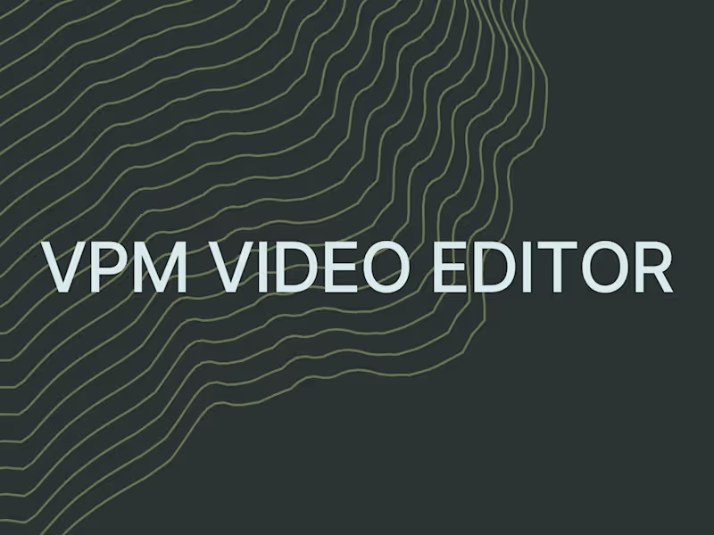 Cover image for Video Editor
