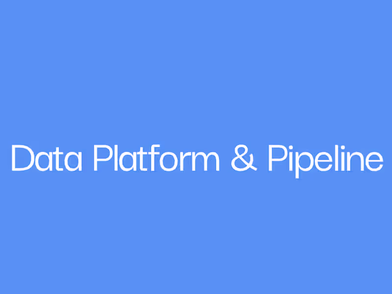 Cover image for AI-Ready Data Platform & Pipeline Setup
