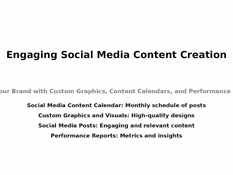 Cover image for Engaging Social Media Content Creation