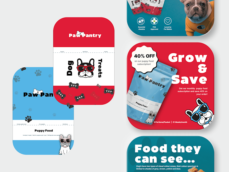 Cover image for Paw Pantry | Social Identity | Content Creation
