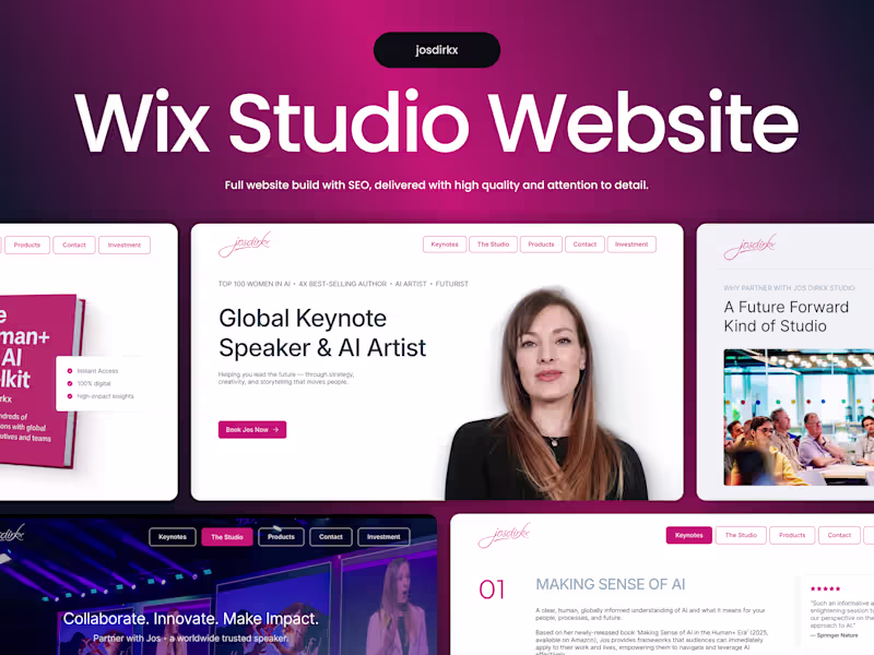 Cover image for Wix Web design and web development | SEO optimisation