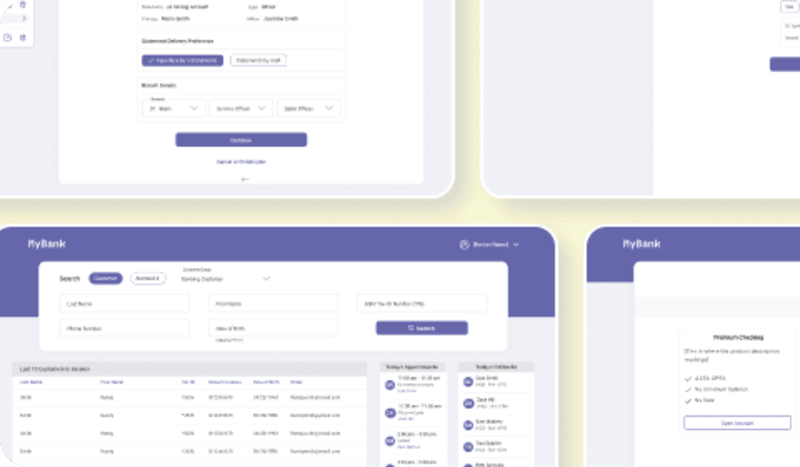 Cover image for Bank Branch Account Opening | UX/UI | Concept to Development