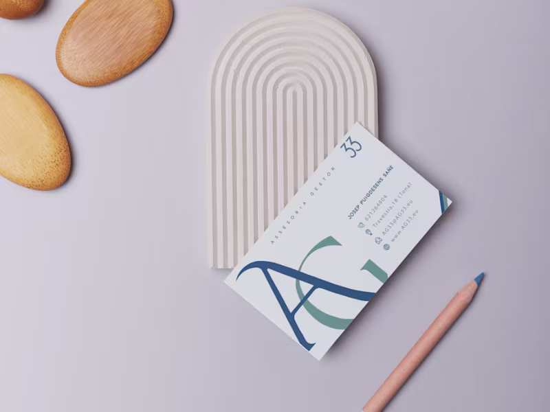 Cover image for Logo  and Visit Card Design For AG33