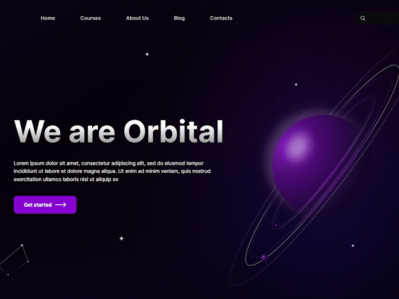 Cover image for Orbital | Webflow Website
