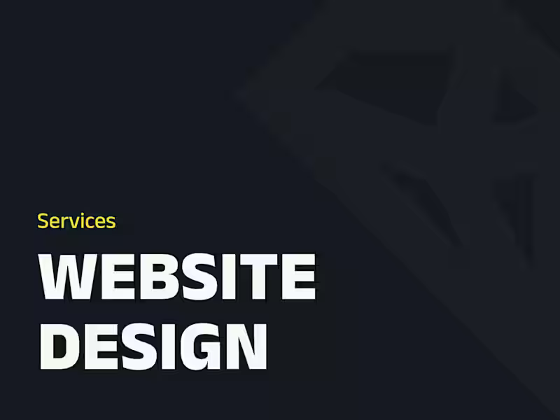 Cover image for Website Designer