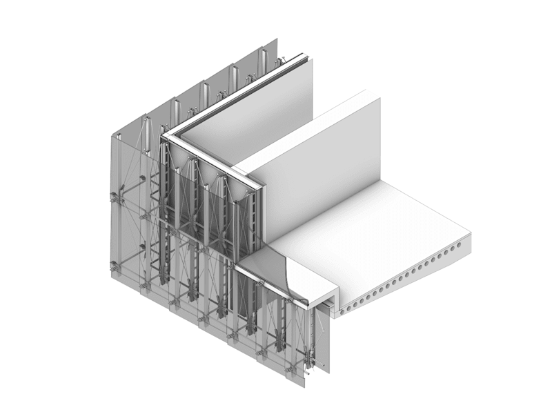 Cover image for Kunstaus Bregenz/ 3D modelling