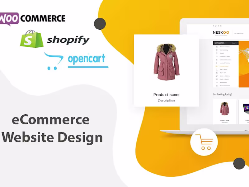Cover image for Modern E-commerce Website Redesign