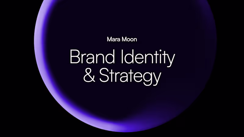 Cover image for Brand Identity & Strategy