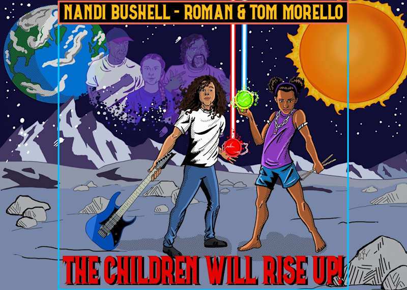 Cover image for Nandi Bushell & Roman Morello "The Children Will Rise Up"