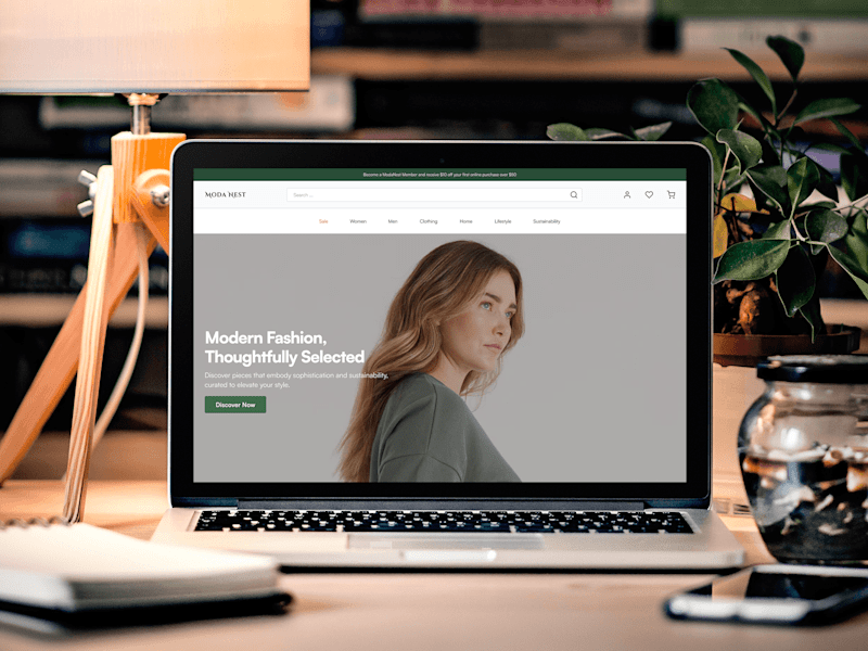 Cover image for Modanest - Website Design