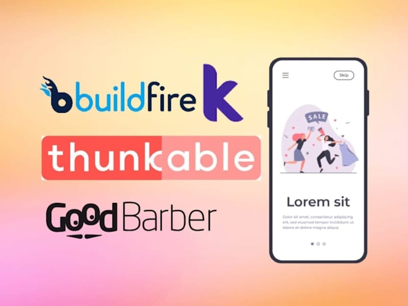 Cover image for Develope build publish on professional goodbarber app thunkable 