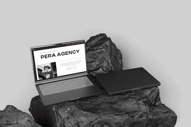 Cover image for Pera – Modern Website Development for a Digital Agency