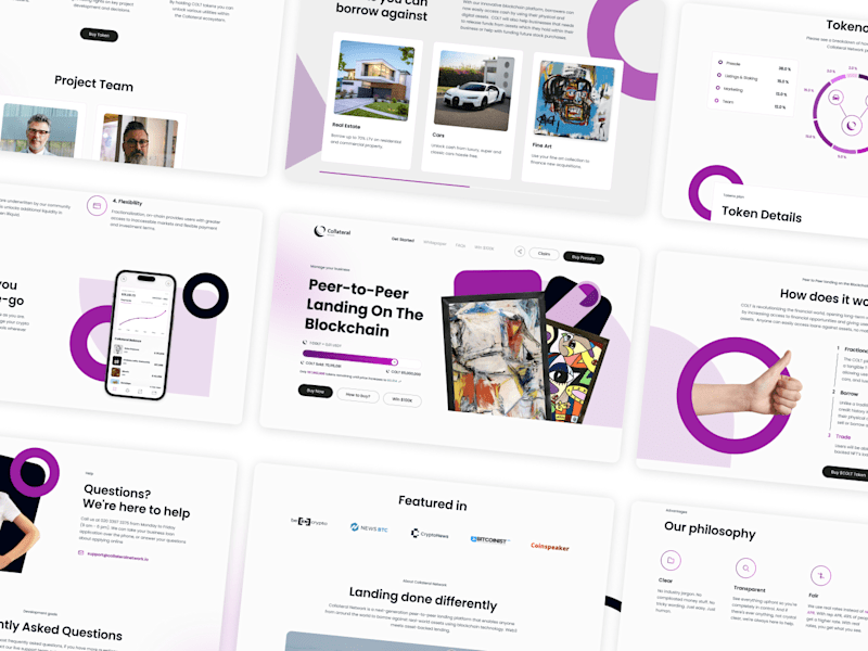 Cover image for Custom responsive one page website or SaaS landing page in Figma