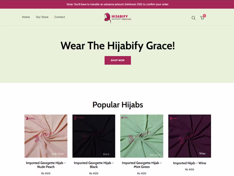 Cover image for Hijabify - WooCommerce Block Based Website