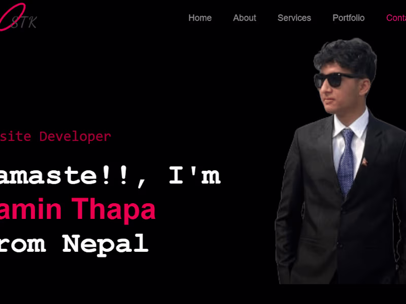 Cover image for Portfolio Website