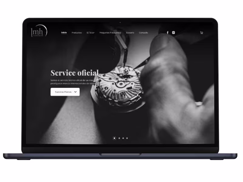 Cover image for LMH – Figma UI/UX design & Elementor development