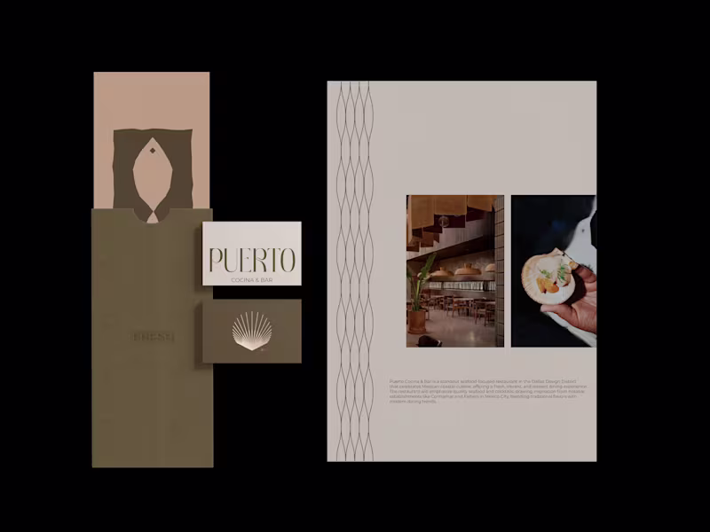 Cover image for Puerto Cocina & Bar Brand Development