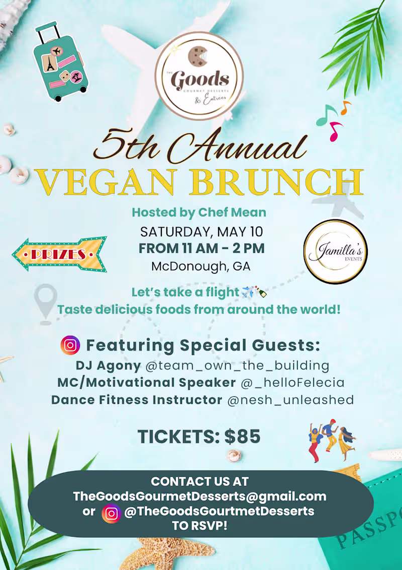 Cover image for Vegan Brunch Flyer