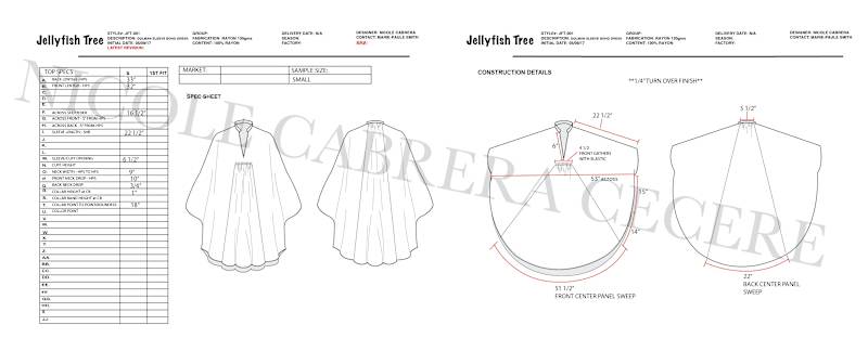 Cover image for Technical Package and Surface Pattern designs for Apparel brand