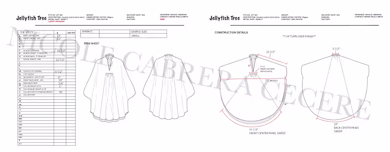 Cover image for Technical Package and Surface Pattern designs for Apparel brand