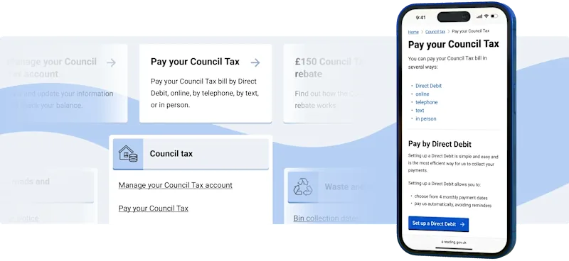 Cover image for Improving access to local government services