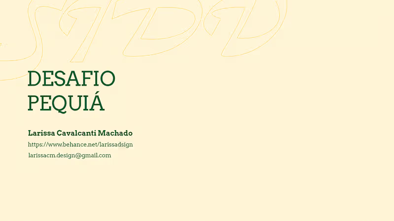 Cover image for Cervejaria Pequiá - Desafio SIDV15 :: Behance