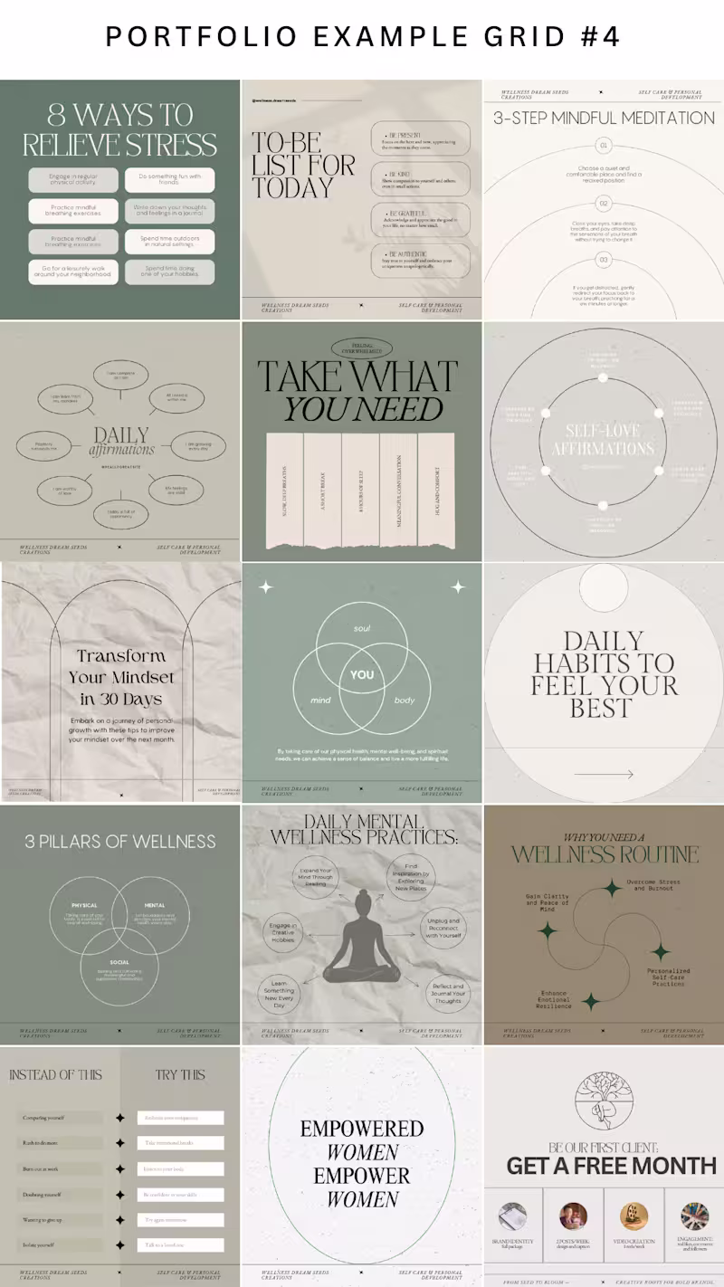 Cover image for Cohesive Social Media Grid Design