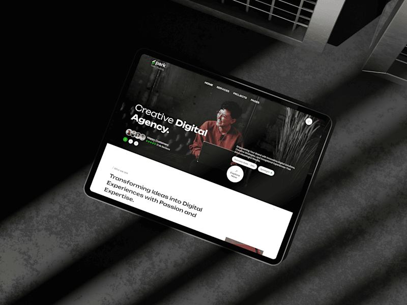 Cover image for Agency Website Design