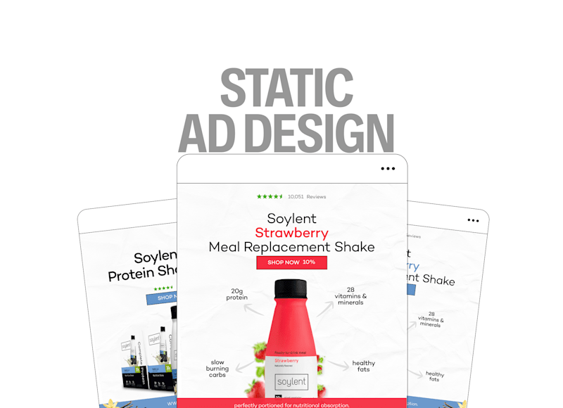 Cover image for Soylent - Static Ad Design