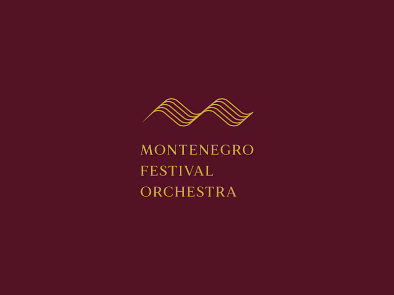 Cover image for Montenegro Festival Orchestra Logo Design