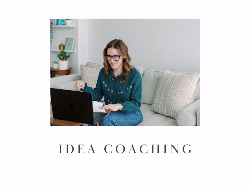 Cover image for Creative + Editorial Idea Coaching to Get You Unstuck