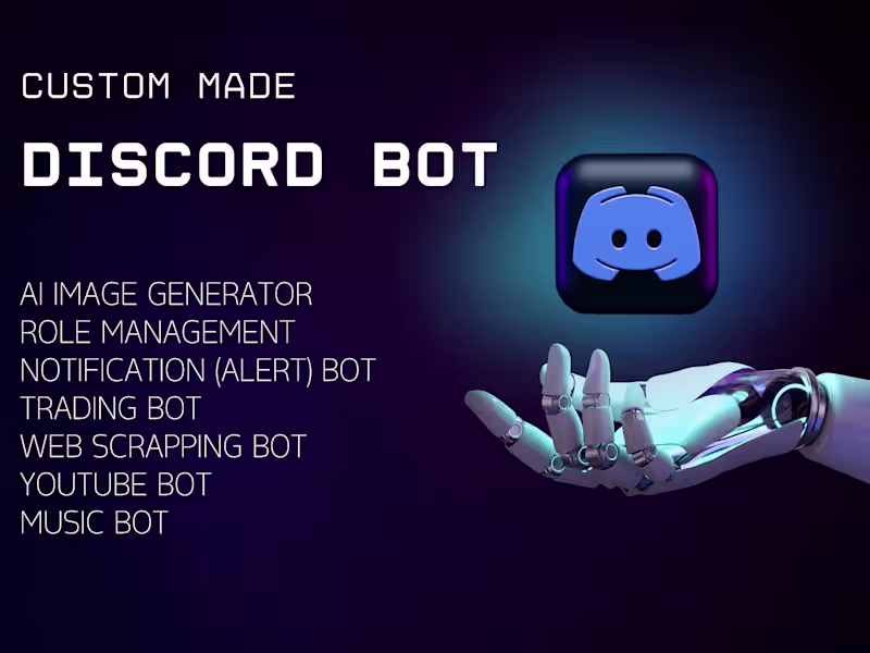 Cover image for Discord Bot Development