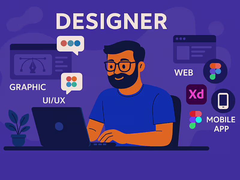 Cover image for Graphic, UI/UX Design Sprint for Web & Mobile Apps