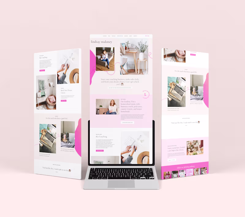 Cover image for Squarespace Website design & redesign custom Squarespace design