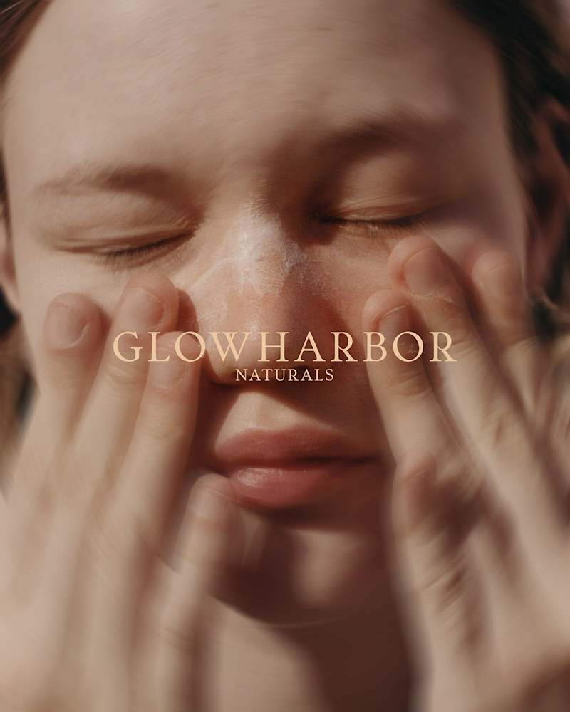 Cover image for GlowHarbor Naturals | Organic Skincare Packaging Design