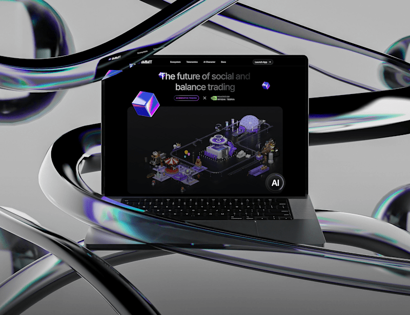 Cover image for Website Design for AI Trading Platform