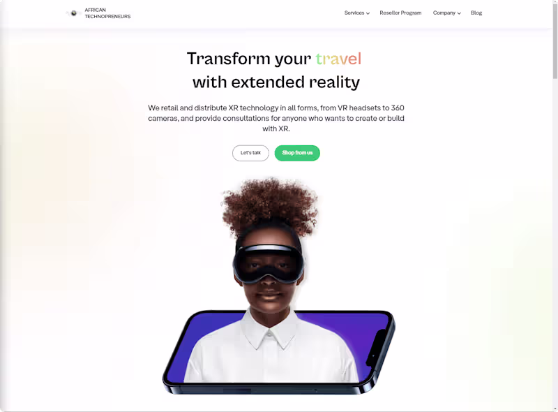Cover image for African Technopreneur's  Website