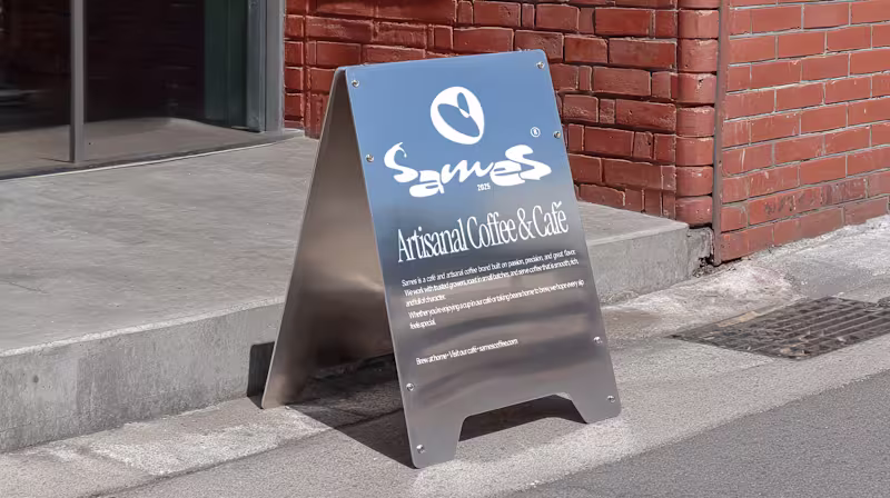 Cover image for In a world that moves fast, Sames slows down the coffee proc...