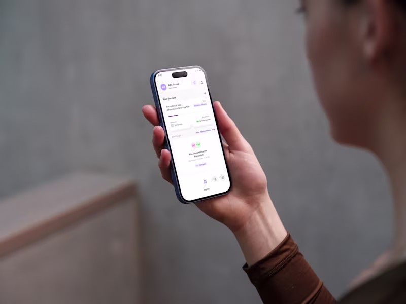 Cover image for Kondesk Mobile App Design for Visa Application
