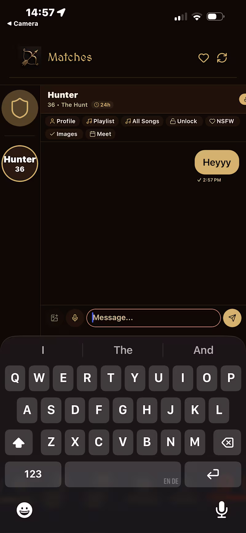 Cover image for The Hunt: Real time - live Messaging