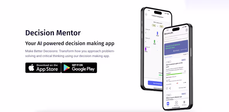 Cover image for AI Powered decision making app