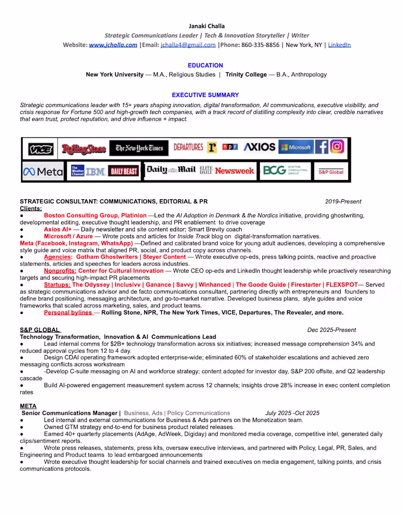 Cover image for Hire me! 🙌  Strategic