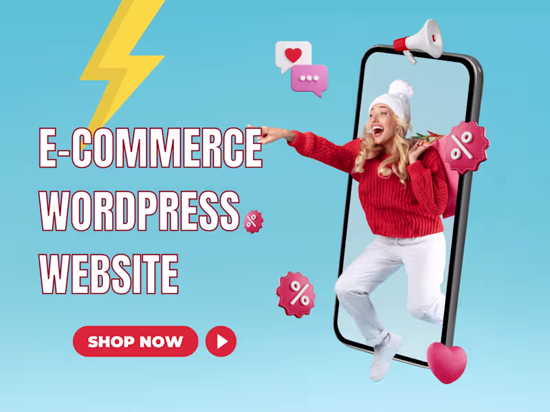 Cover image for E-commerce WordPress Website Development