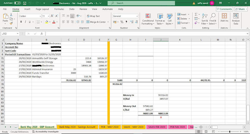 Cover image for Bank reconciliation