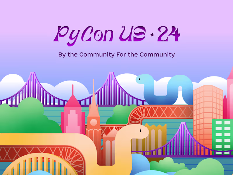 Cover image for Visual Identity and Branding for PyCon US 2024