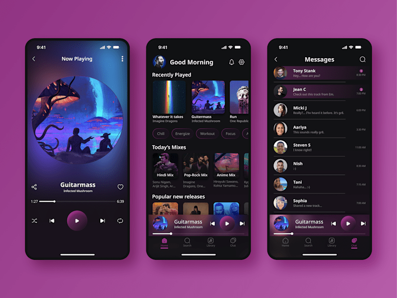 Cover image for MusicVerse - A Music Streaming App with Chat Feature