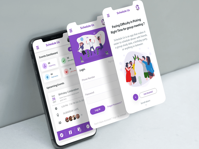 Cover image for Scheduling Get Togethers – Visual Redesign