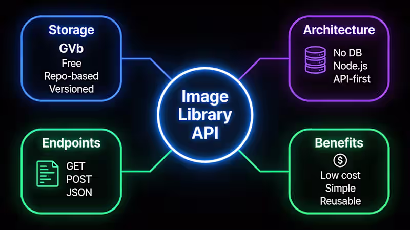 Cover image for Image Library API A serverless image management tool that tu...