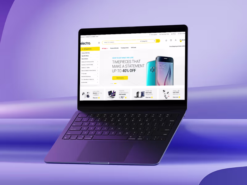 Cover image for Manual Testing | Electro Webshop