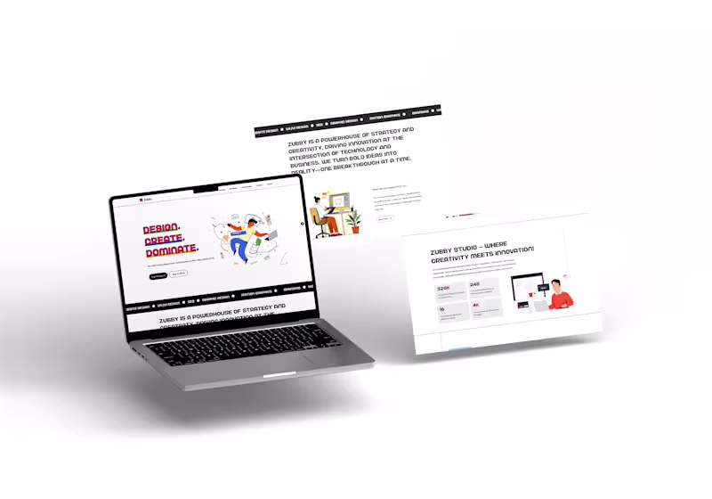 Cover image for From Figma to Framer: A Stunning Website for Zubby